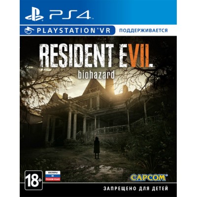 Resident Evil 7: Biohazard (поддержка VR) (Русские субтитры) PS4