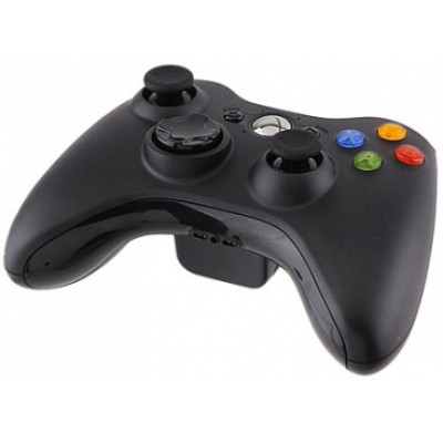 Беспроводной джойстик Xbox 360 Black Wireless Controller 